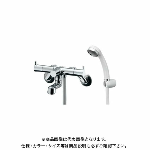 カクダイ 2ハンドルシャワ混合栓一時止水 139-020