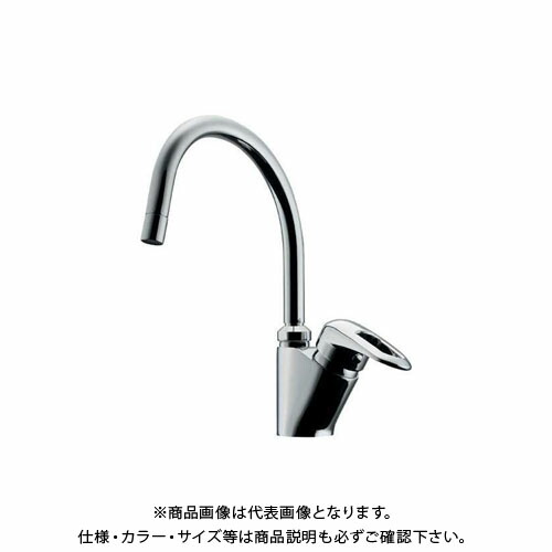 カクダイ シングルレバー混合栓 183-136