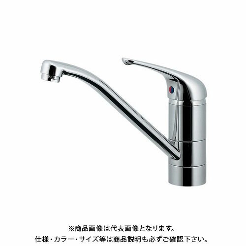 カクダイ シングルレバー混合栓 117-105|KanamonoYaSan KYS