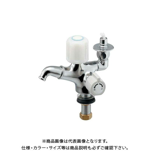 カクダイ 双口回転立水栓 7249-13