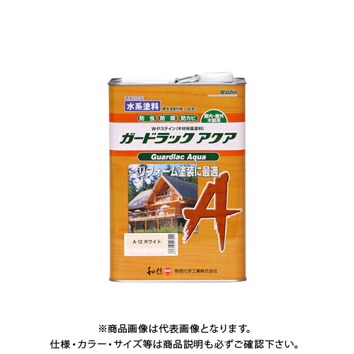 和信ペイント ガードラックアクア ホワイト 3.5kg #952242