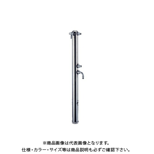 カクダイ KAKUDAI 624-214 ステンレス双口混合栓柱 624-214