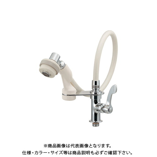 カクダイ KAKUDAI 700-432-13QR 厨房立形シャワー水栓 700-432-13QR｜KanamonoYaSan ＫＹＳ 11,144円