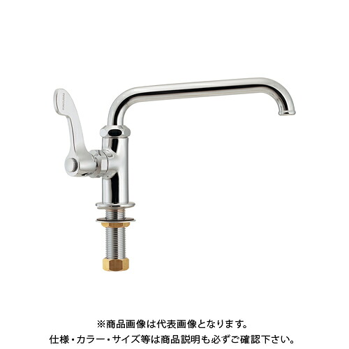 カクダイ KAKUDAI 724-735-13QR厨房左立形自在水栓 724-735-13QR