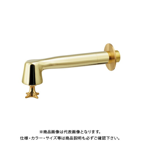カクダイ KAKUDAI 710-042-CU 衛生水栓 ロング レトロ 710-042-CU