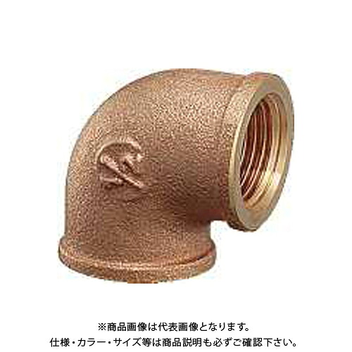 カクダイ KAKUDAI 6125-50 砲金エルボ 6125-50