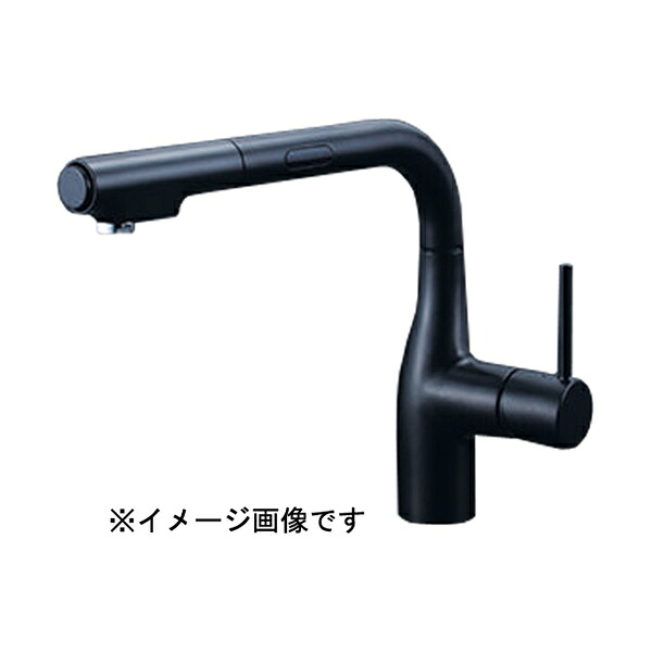 KVK シングルシャワー付練りあわせる栓 (検知器付) (e生き胆) つや消し黒いこと KM6111ECM5