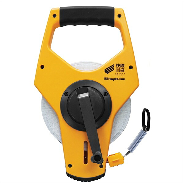 ラク巻 快段目盛 30m 黄色 新潟精機 GFM-30KD