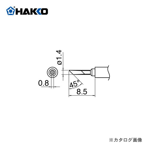 Hakko Soldering Tip T12 Lead Free Solder D Type, T12-WD08 at ₹ 2713/piece | New Items in