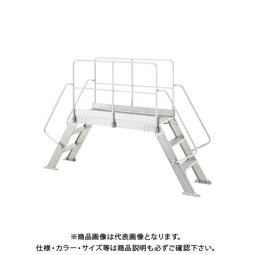 【貨物輸送別途】【直送品】ハセガワ 長谷川産業 精神的な統合式軽銀足がかり台 輸送システム通った跡 厚地の外套ブリッジ回路 DG-1015a 18019