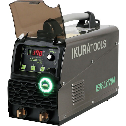育良 リチウムイオンバッテリー内蔵弧線溶接機（40076） ISK-LI170A