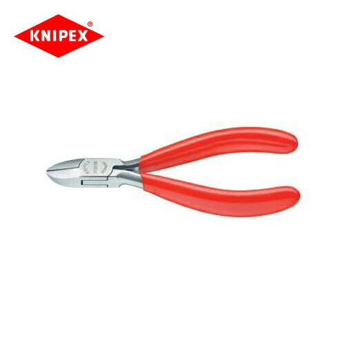 クニペックス KNIPEX エレクトロニクス斜ニッパー 7701-115
