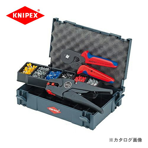 クニペックス KNIPEX 97圧着プライヤー書き割り(挙げ句の果て衣袂用) 9790-10