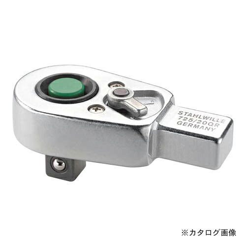 スタビレー 725QR/20 トルクレンチ差替ヘッド (ラチェット) (58253020)|KanamonoYaSan KYS