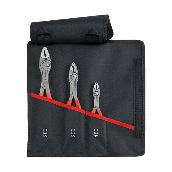 クニペックス KNIPEX ツイングリップ3本セット 150 200 250mm 001961V01｜KanamonoYaSan ＫＹＳ