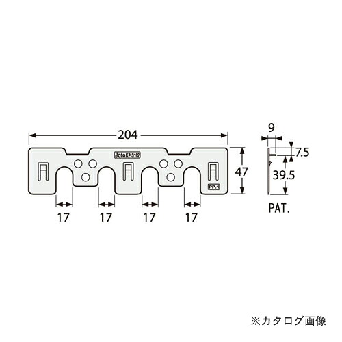 【送料別途】【直送品】城東テクノ Joto キソパッキンシリーズ 調整板(KP-100用) 2mm ブラック (120セット) KP-S102