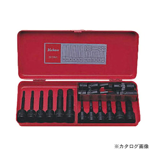 コーケン ko-ken 3/8"(9.5mm) 3219M 16ヶ組 ソケットセット|KanamonoYaSan KYS