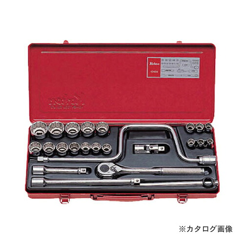 コーケン ko-ken 1/2"(12.7mm) 4248M 24ヶ組 ソケットメタルケースセット｜KanamonoYaSan ＫＹＳ 19,075円