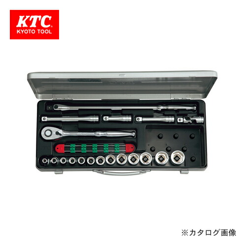 KTC 12.7sq. ソケットレンチセット(19点) TB413X