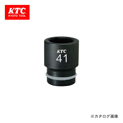 KTC 19.0sq. 差しひびき鍵用ソケット(ディープ薄肉) ピン・輪っか付 BP6L-46TP DIY・工具-手動工具-花・ガーデン・DIY