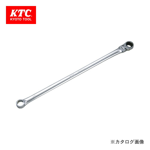 KTC 超ロングラチェットめがねレンチ (首振りタイプ) MR15L-12F