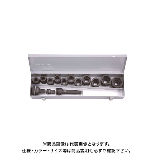 KTC 19.0sq.インパクトレンチ用ソケットセット TBP614TP|KanamonoYaSan KYS