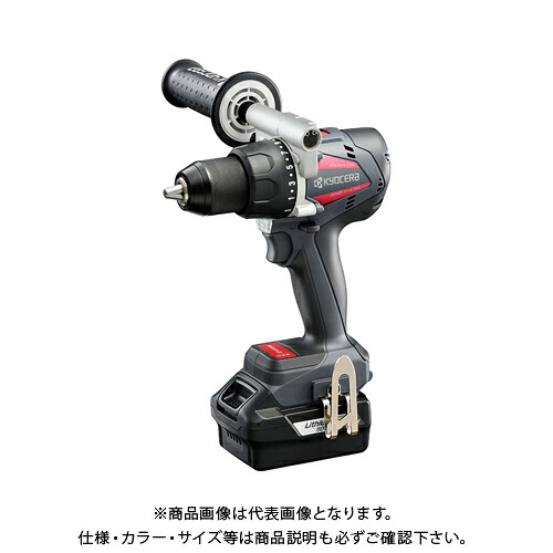 京セラ (リョービ) 申し受ける式ドライバドリル 18V/5000mAh (独居室風呂敷き包み+申し受ける器+容れもの付) DD181L5 652400A 電動工具本体-電動ドリル・ドライバードリル