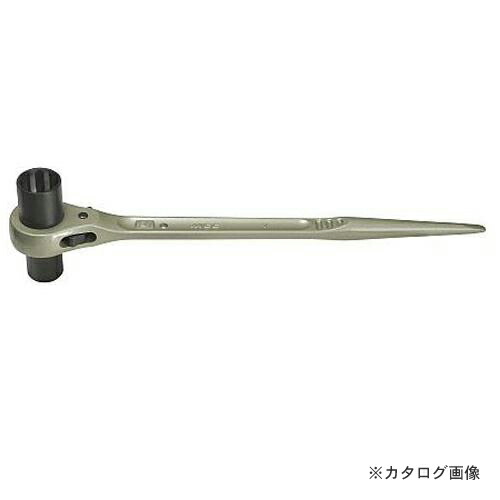 楽天市場】MCC 両口ロングラチェットレンチ 19x24 シノ付き 両側