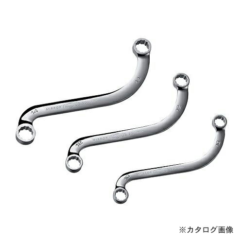 ネプロス KTC S字めがねレンチ 19mm NM12-19