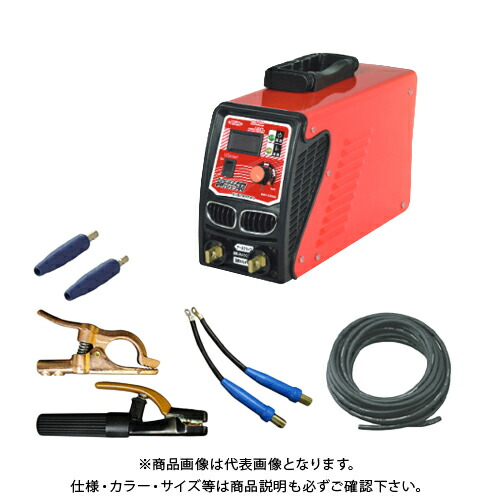 【お買い得】有線テレビ仕掛ける付 日動製作 単相200V専用 180A デジタル見せびらかす印字機 溶接機 BM2-180DA