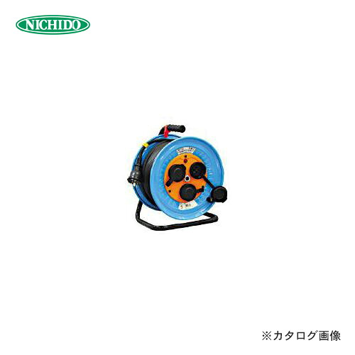 日動産業 電気工膜鳴楽器 防雨防塵型三相200V 3.5sq電話線地びた付 30m DNW-E330F-20A