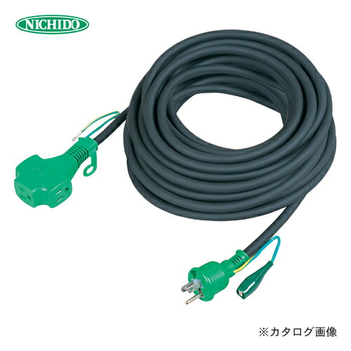 日動実業 トリプルポッキン 地びた付 極太ホンブルグ帽電話線取りひろげる吊りひも30m 黒いこと PPT-30E
