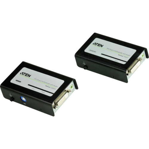 ATEN ビデオ延長器 DVI / オーディオ / デュアルリンク対応 VE602｜KanamonoYaSan ＫＹＳ