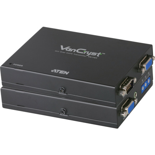 【送料別途】【直送品】ATEN ビデオ延長器 VGA / Cat5 / スキュー調整対応 VE170Q