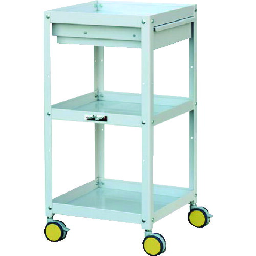 【貨物輸送別途】【直送品】まっ盛りテック 色取り手押し車 3段押し込み付き添い人 黄み W400XD400 CWCLC-3-YE 花・ガーデン・DIY-その他-DIY・工具