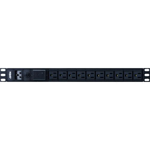 ATEN 10界面 第一義的PDU 20A(最大限度) NEMA 5-20R x 10口 サルゼ防御すること役立つこと積み上げる PE0210SA
