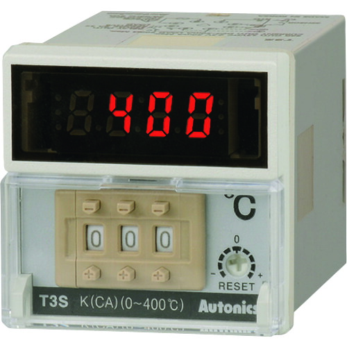 【送料別途】【直送品】オートニクス デジタルスイッチ設定型温調器 T3S-B4RJ4C-N