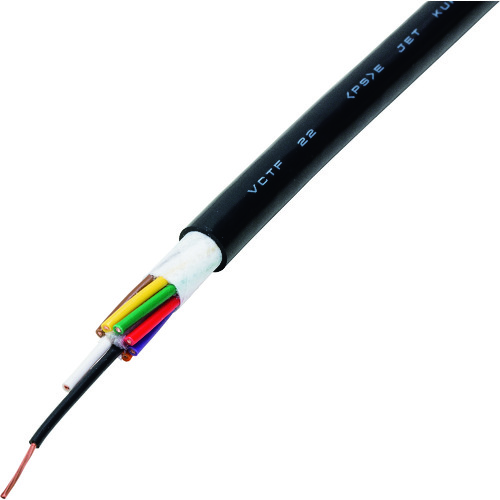 【貨物輸送別途】【直送品】倉茂電気工 ビニソフト VCTF22 100M VCTF22 10X1.25SQ-100