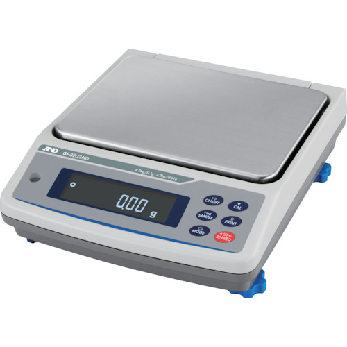【送料別途】【直送品】A&D 防塵・防水型中量級天びん GF-8202MD JCSS校正付き GF8202MD-00J00