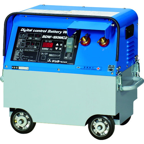 【貨物輸送別途】【直送品】デンヨー 蓄電池溶接機 溶接棒径2.0~4.0粍 BDW-180MC2
