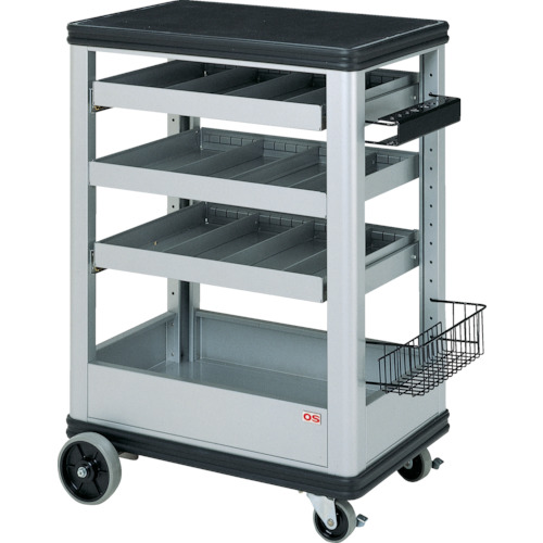 【貨物輸送別途】【直送品】os 窪溜まり手押し車(モビール御盆手合い) PW-2D