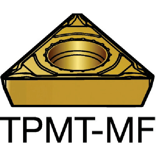 SANDVIK コロターン111 旋削用ポジチップ(120) 1125 10個 TPMT 11 03 04-MF:1125