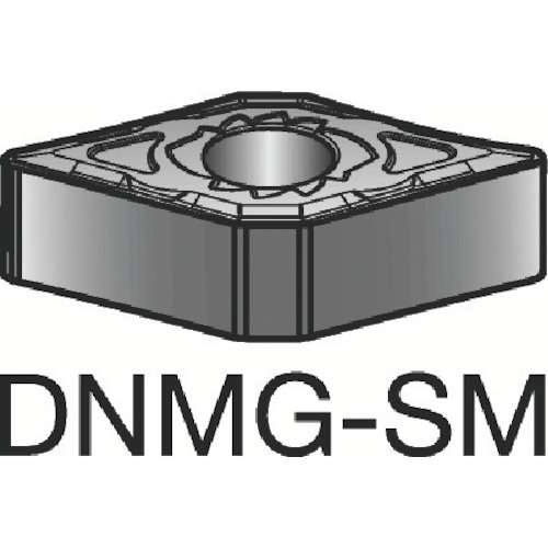 SANDVIK T-Max P 旋削用ネガチップ(110) 1115 10個 DNMG 15 04 04-SM:1115
