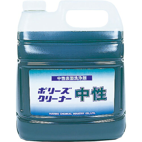 ユシロ 知らん顔全能中性洗剤 洗浄剤知らん顔 4L 4個 3120000831