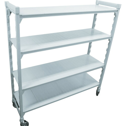 【送料別途】【直送品】CAMBRO 可動ユニット カムシェルビング プレミアム移動式シェルフ 1520×610×1700mm CPMU246067S4|KanamonoYaSan KYS