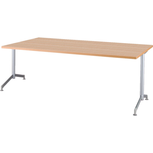 【送料別途】【直送品】アイリスチトセ リフレッシュテーブル フーク T字脚 1500×750ナチュラル CFKTT1575G-NA