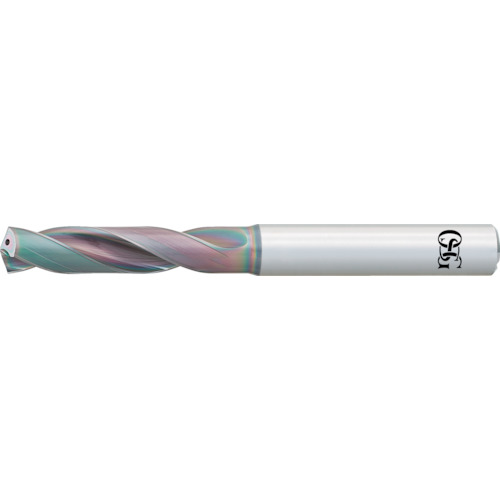 OSG 超硬油穴付きADOドリル(内部給油タイプ) 20Dタイプ 刃径7.5mm シャンク径8mm 8706750 ADO-20D-7.5