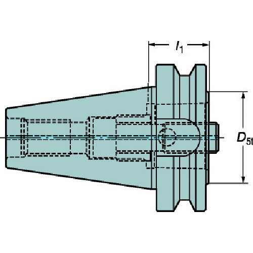 SANDVIK コロマントキャプトアダプタ(530) C6-390B.55-40 075