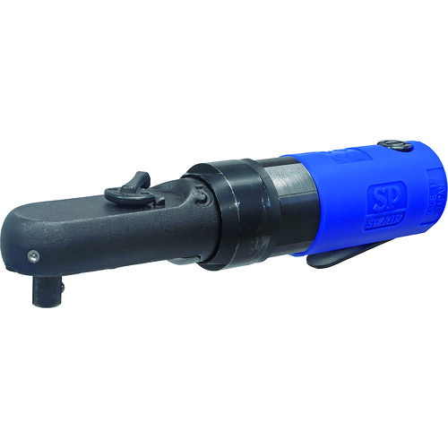 SP エアラチェットレンチ 9.5mm角 フラットヘッドミニラチェパクト SP-7265RP｜KanamonoYaSan ＫＹＳ