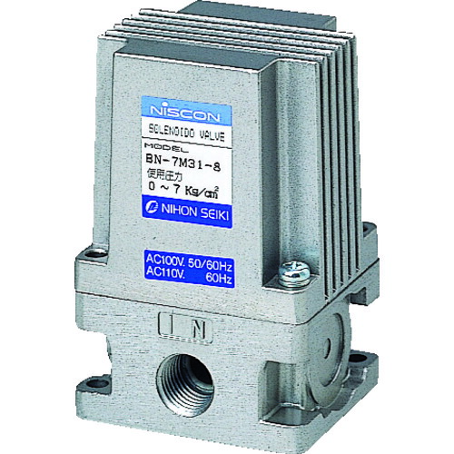 日本精器 3道のり電磁弁 8AAC100V7Mつづき物 BN-7M31-8-E100